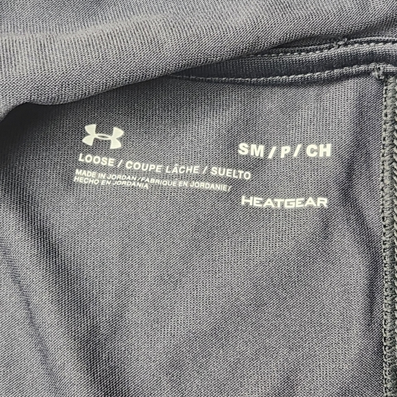 Under Armour pullover gray lightweight hooded top size Small - Picture 5 of 8